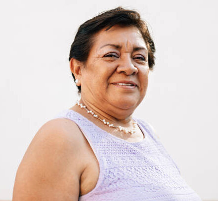 Portrait of a Mexican Senior woman